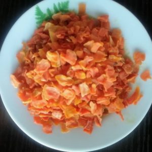 Dried Carrot